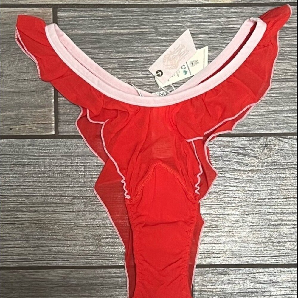 NWT Free People X HAH Bra + Panty Set After Hours Bra 30-38B Fly Girl Panty S M - Picture 15 of 15